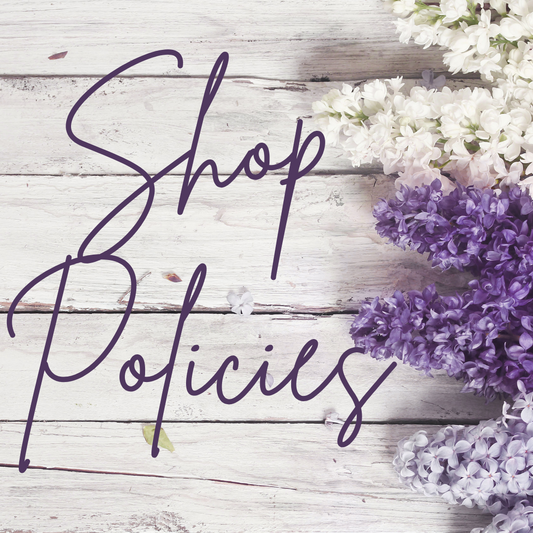 Shop Policies
