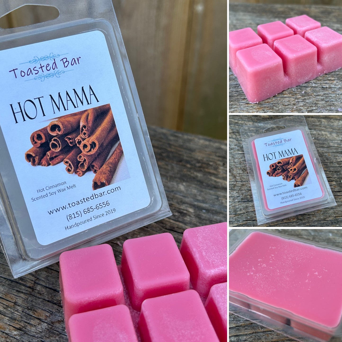 Hot Mama - Hot Cinnamon Scented Soy Wax Melt