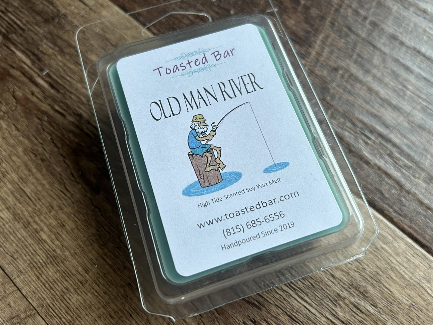 Old Man River - High Tide Scented Soy Wax Melt image 0