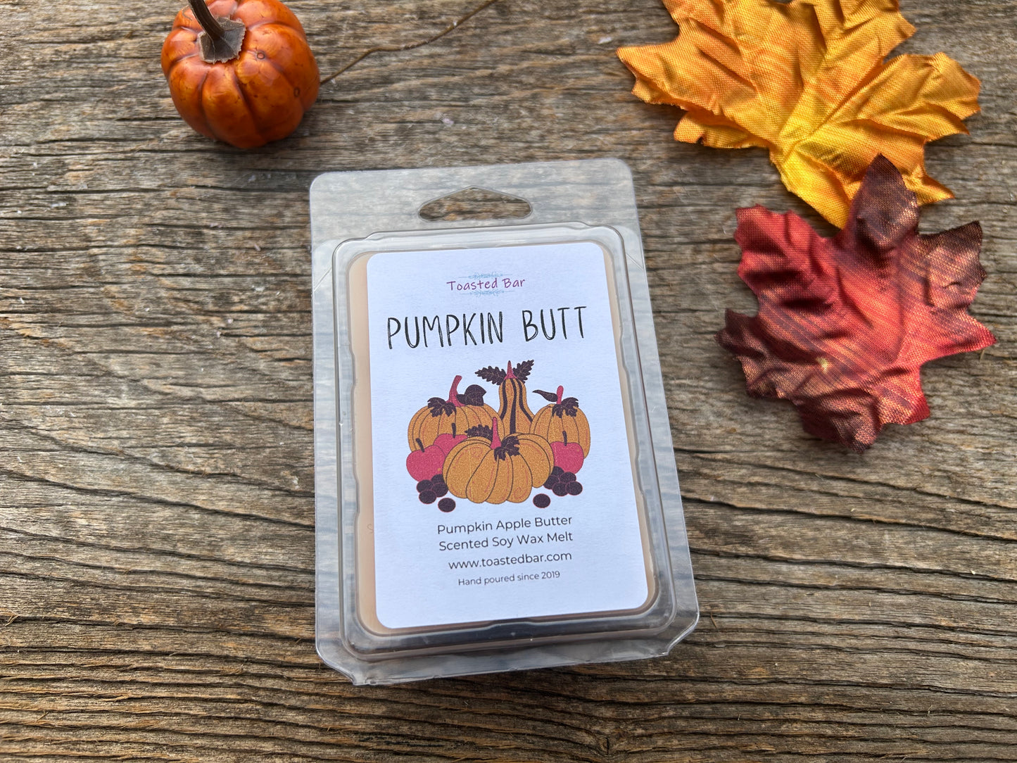 Pumpkin Butt - Pumpkin Apple Butter Scented Soy Wax Melt