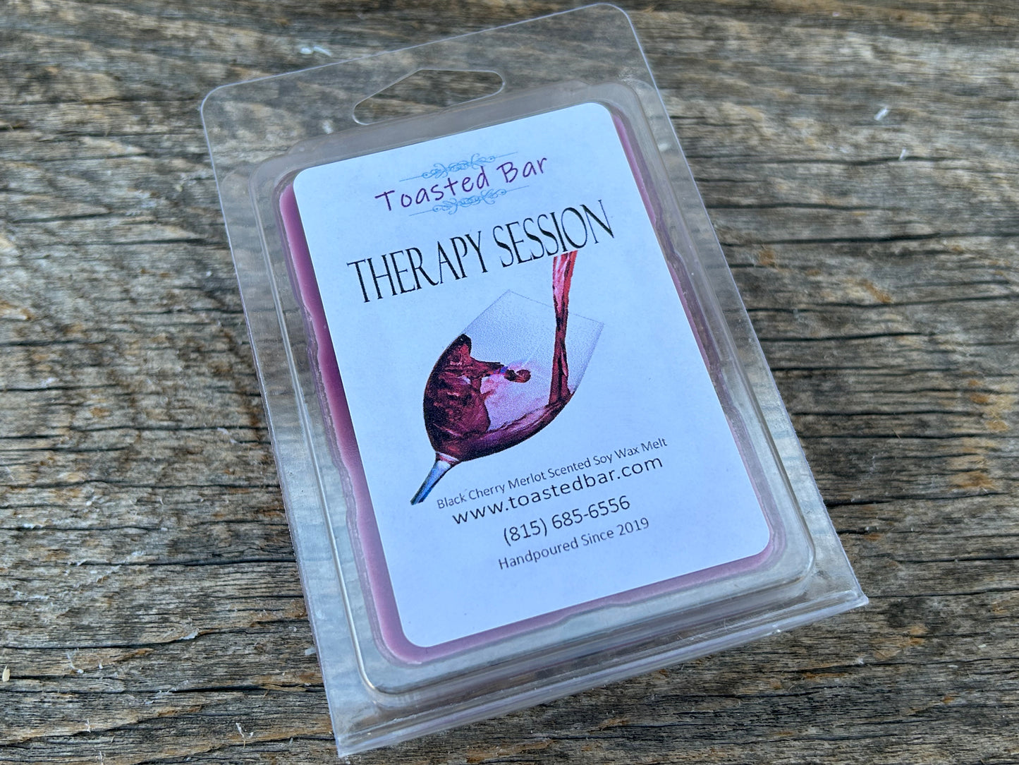 Therapy Session - Black Cherry Merlot Scented Soy Wax Melt