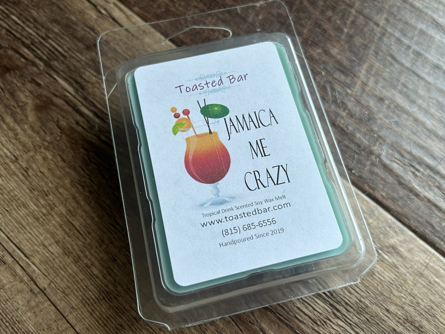 Jamaica Me Crazy - Tropical Scented Soy Wax Melt image 0