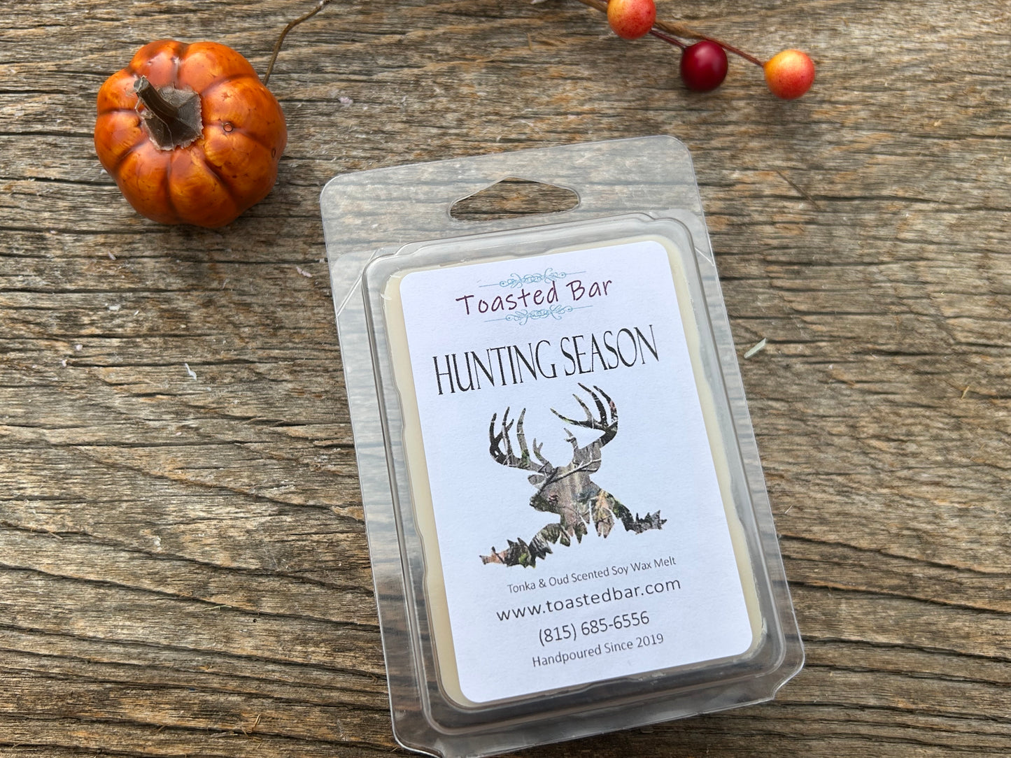 Hunting Season - Tonka and Oud Scented Soy Wax Melt