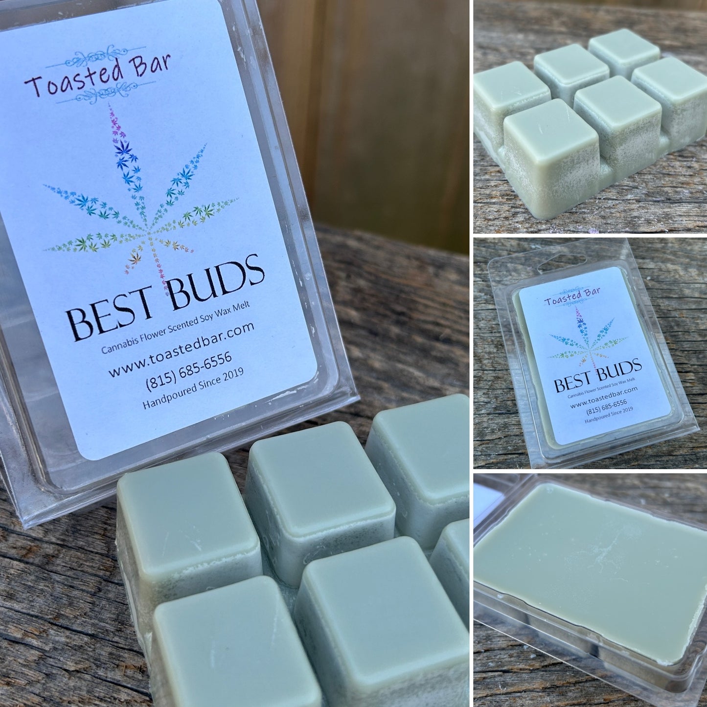 Best Buds - Cannabis Flower Scented Soy Wax Melt