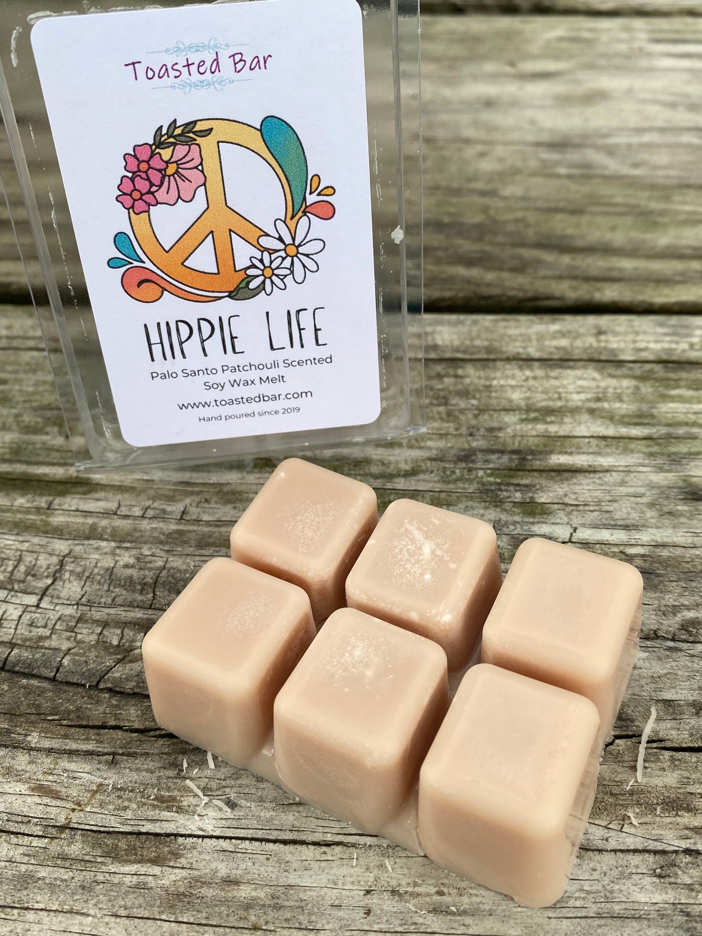 Hippie Life - Palo Santo Patchouli Scented Soy Wax Melt