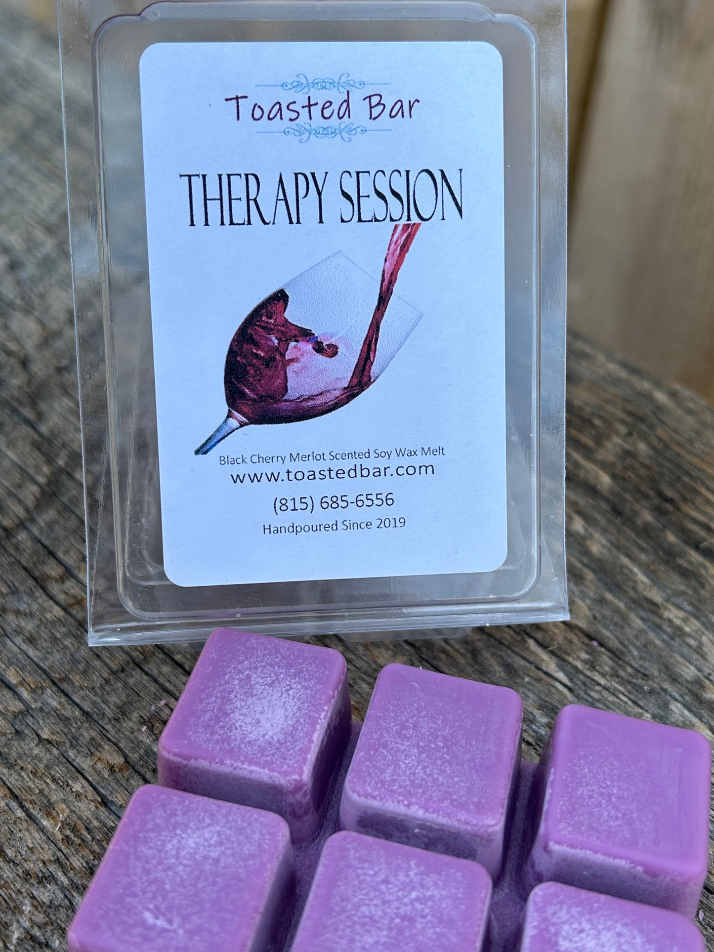Therapy Session - Black Cherry Merlot Scented Soy Wax Melt
