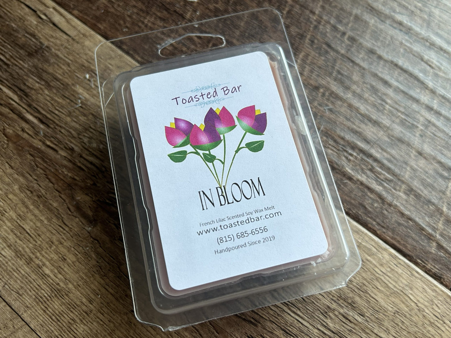In Bloom - French Lilac Scented Soy Wax Melt image 0