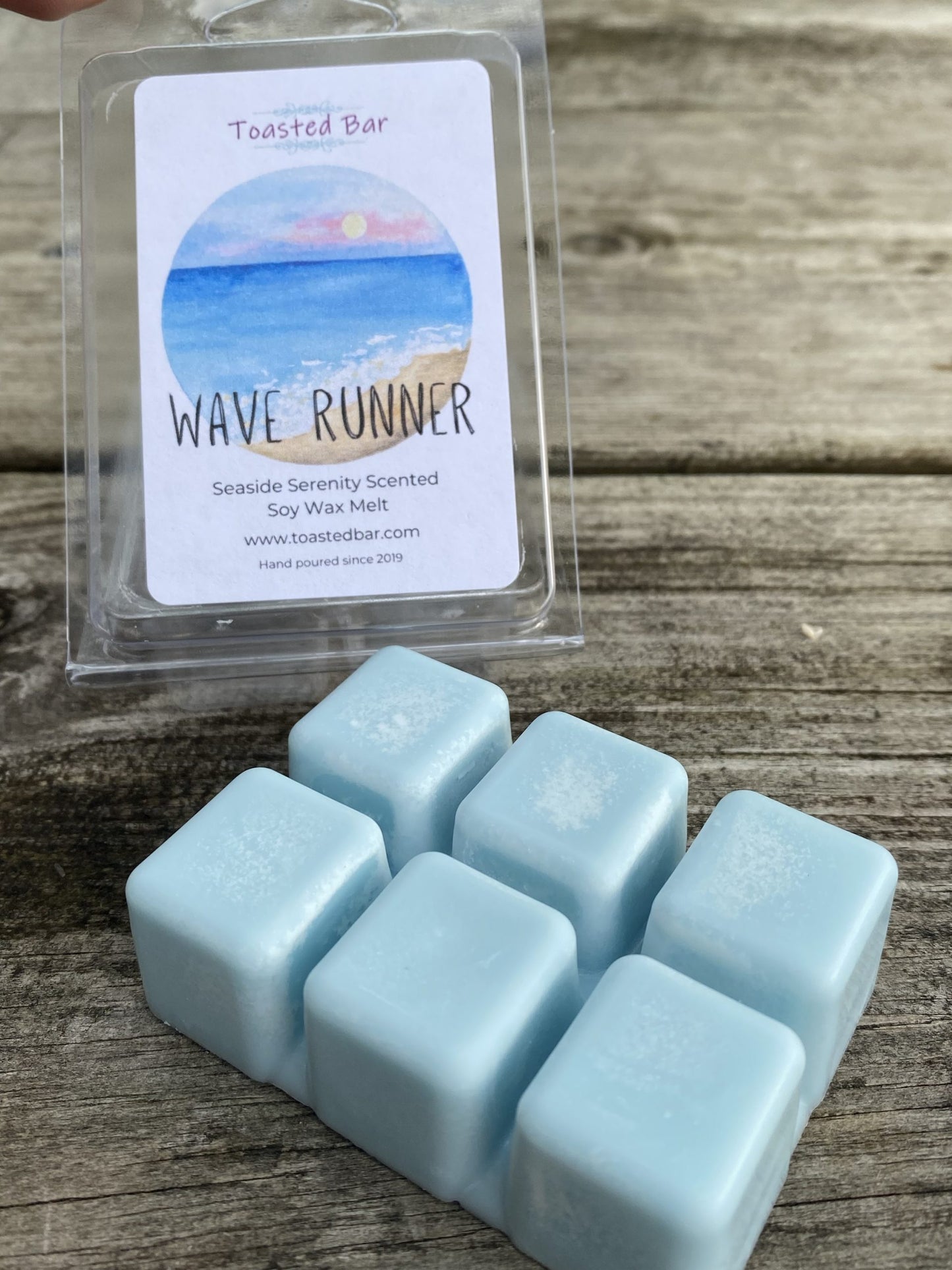 Wave Runner - Seaside Serenity Scented Soy Wax Melt image 4