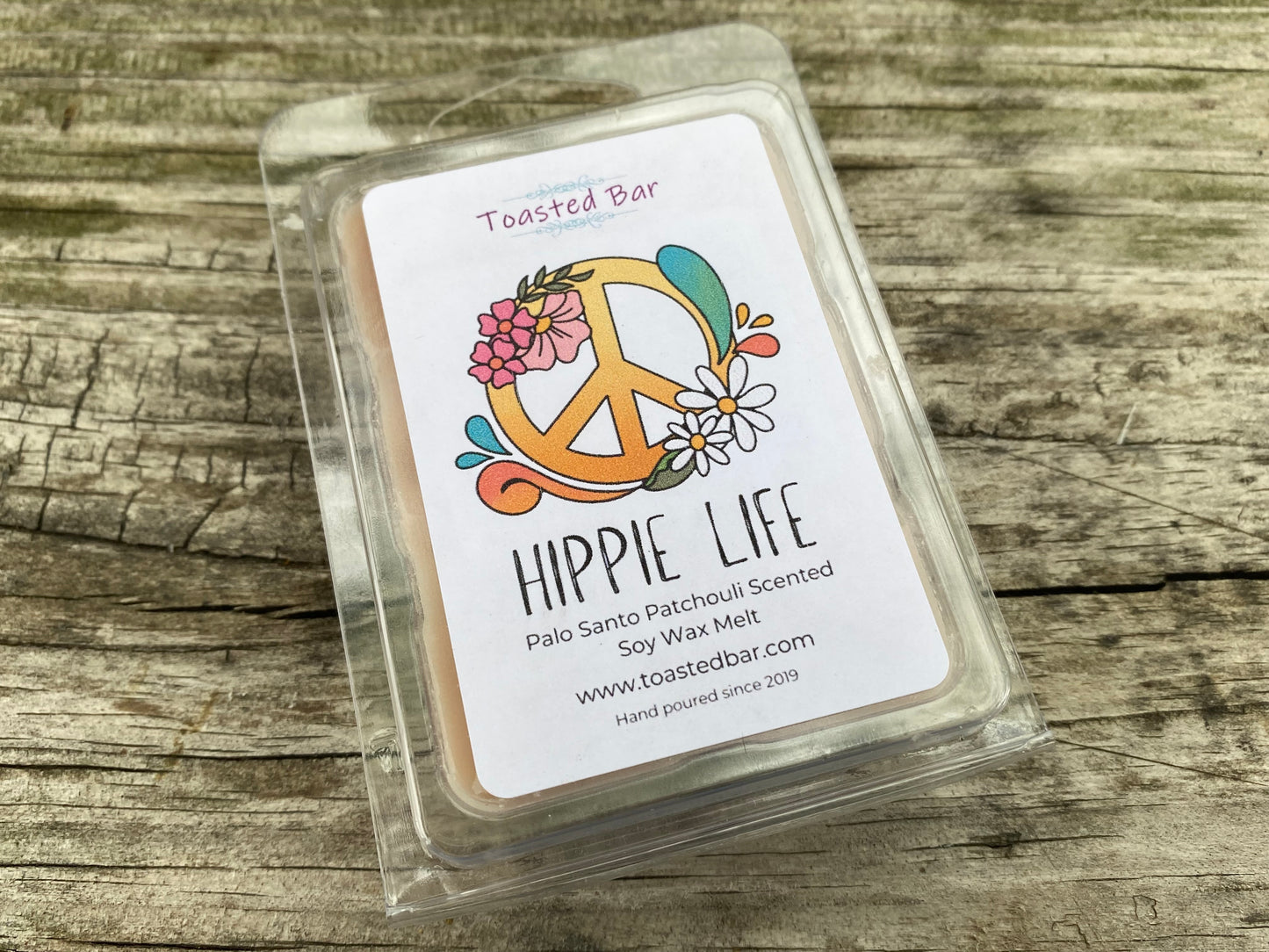 Hippie Life - Palo Santo Patchouli Scented Soy Wax Melt