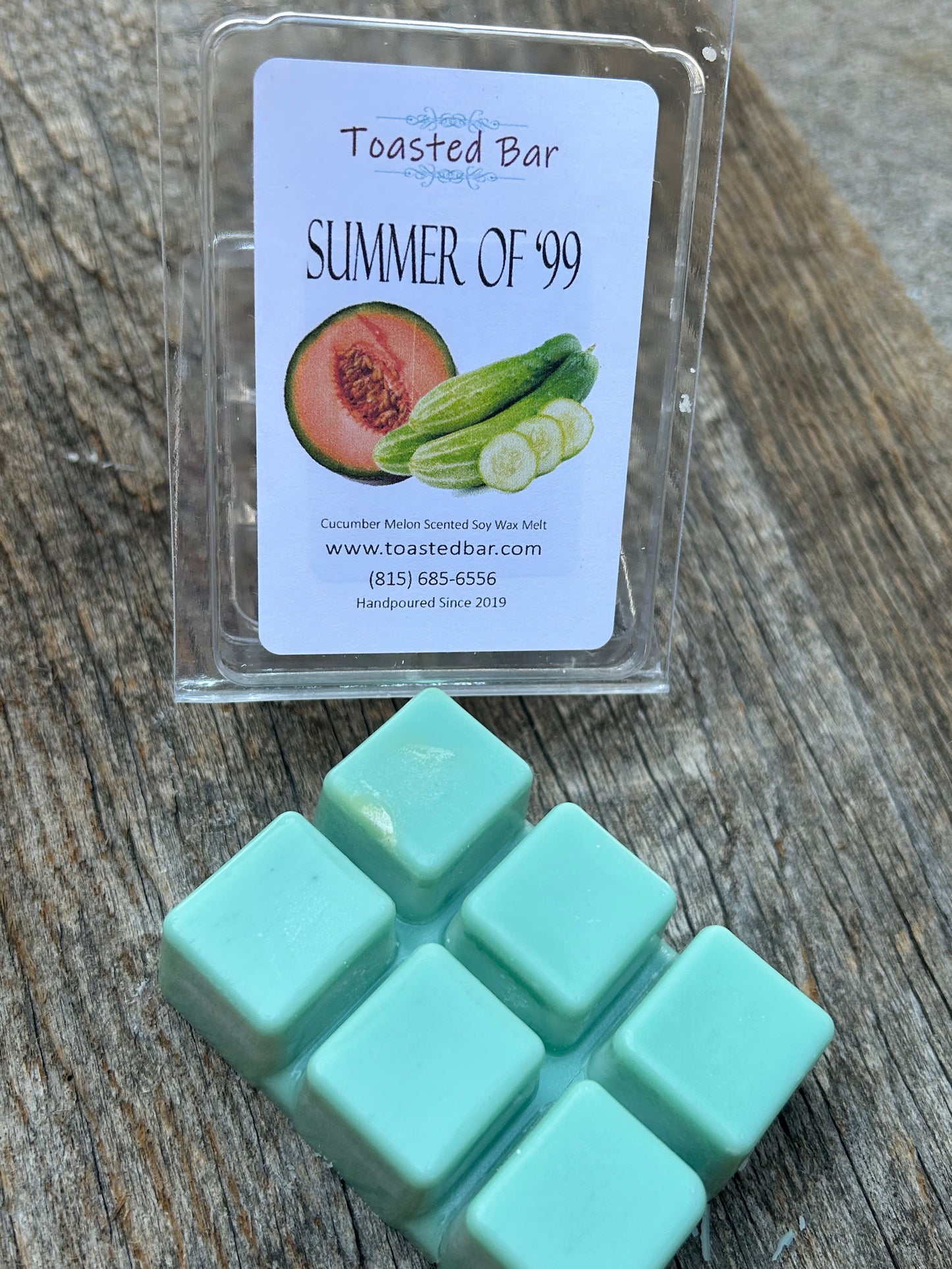 Summer of ’99 – Cucumber Melon Scented Soy Wax Melt