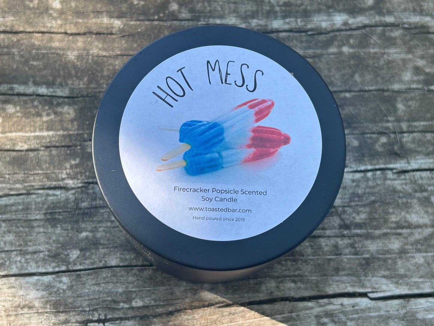 Hot Mess - Firecracker Popsicle Scented Soy Candle