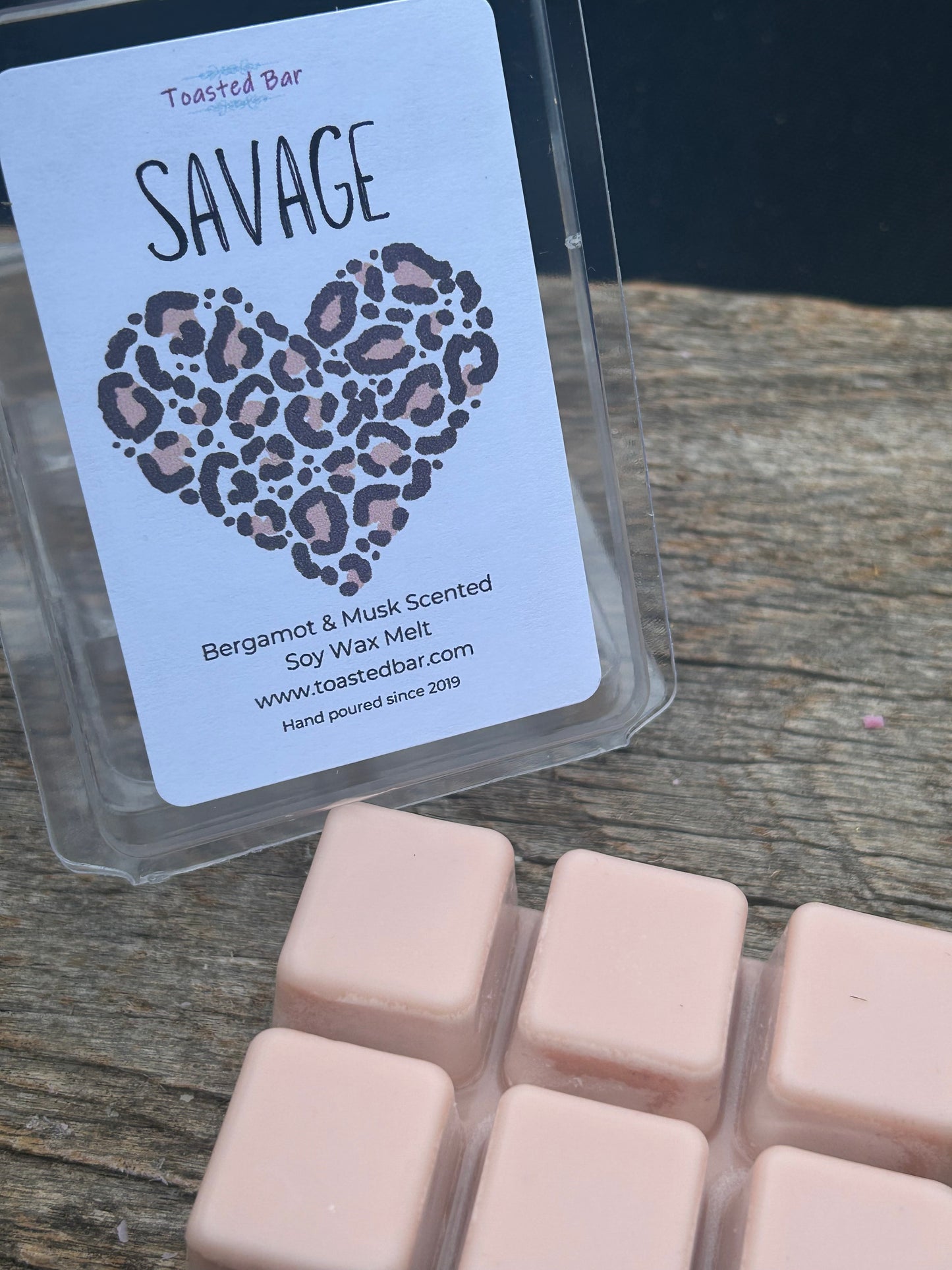 Savage - Bergamot & Musk Scented Soy Wax Melt
