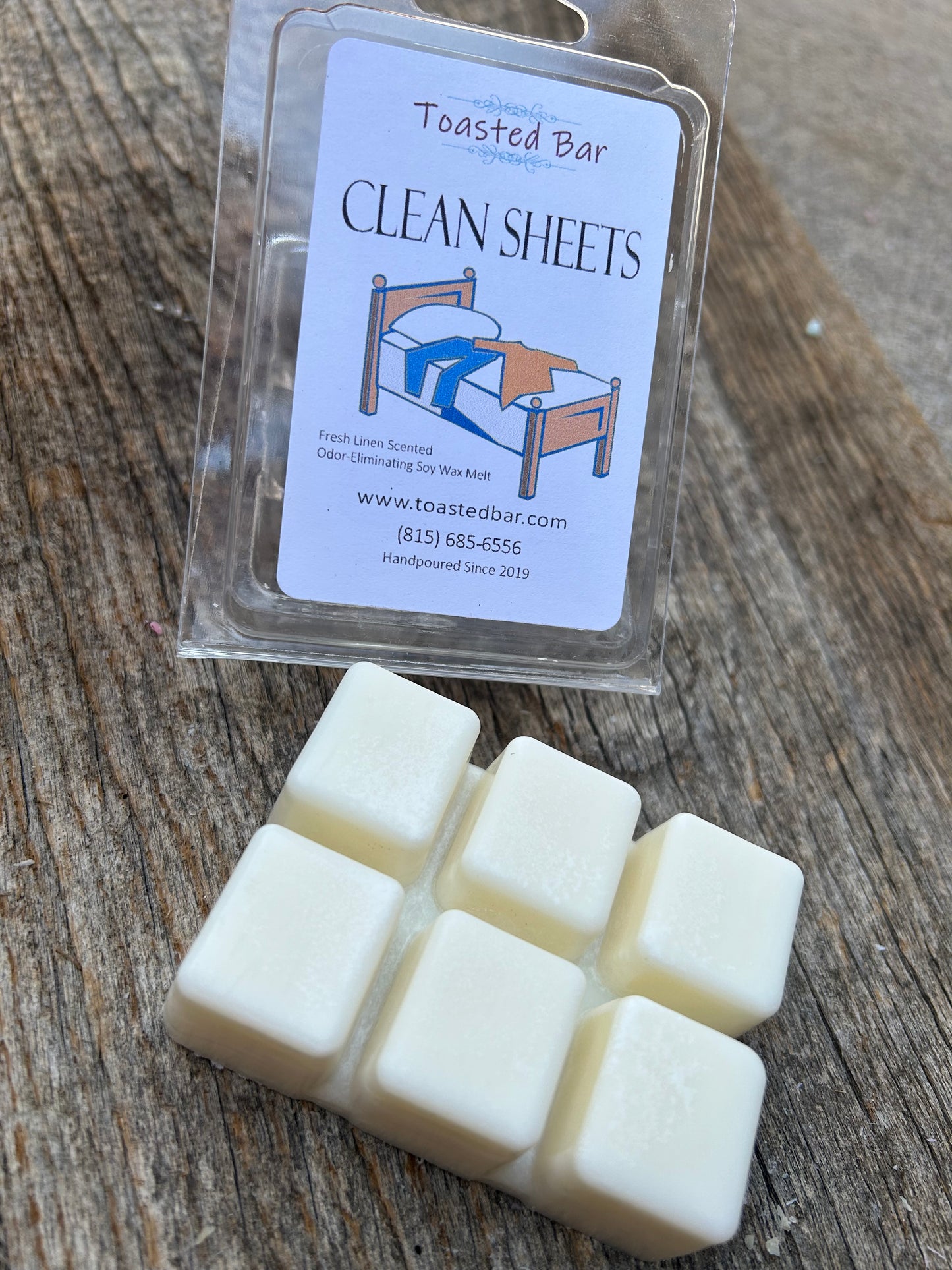 Clean Sheets - Fresh Linen Soy Wax Melt