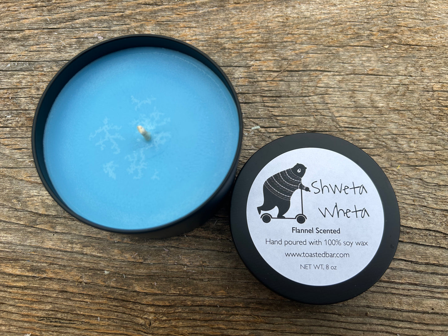 Shweta Wheta - Flannel Scented Soy Candle