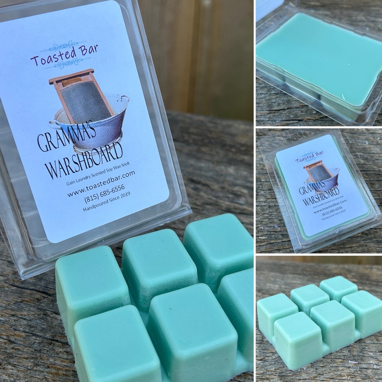 Gramma's Warshboard - Gain Scented Soy Wax Melt image 4