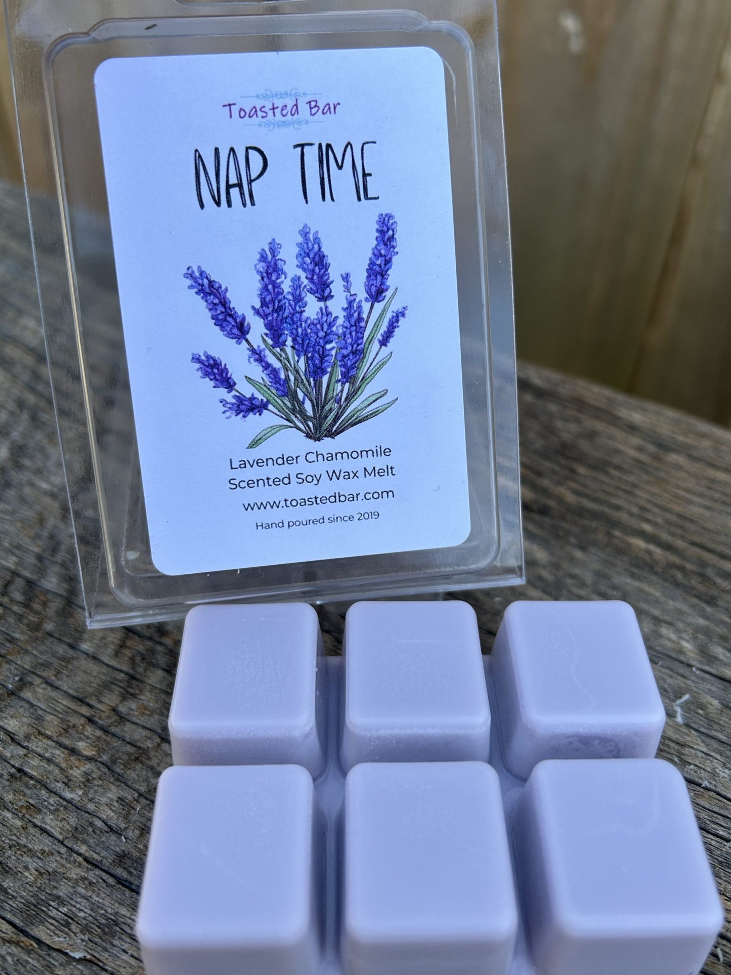 Nap Time - Lavender Chamomile Scented Soy Wax Melt image 3