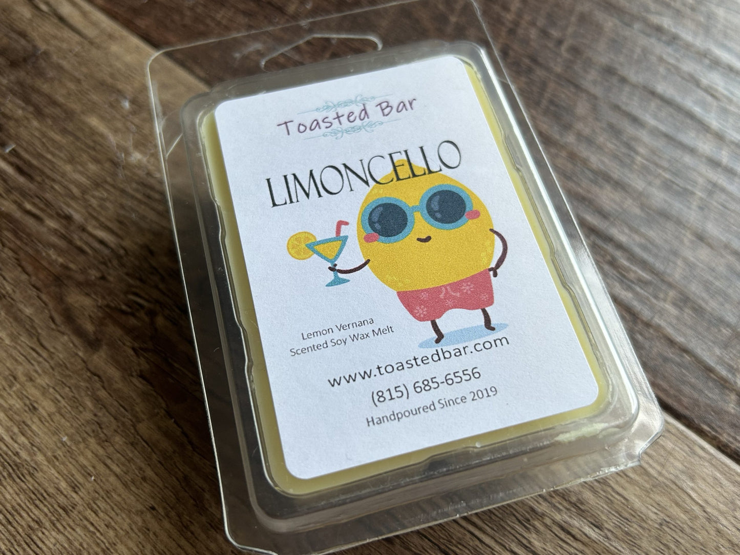 Limoncello - Lemon Verbena Scented Soy Wax Melt image 0