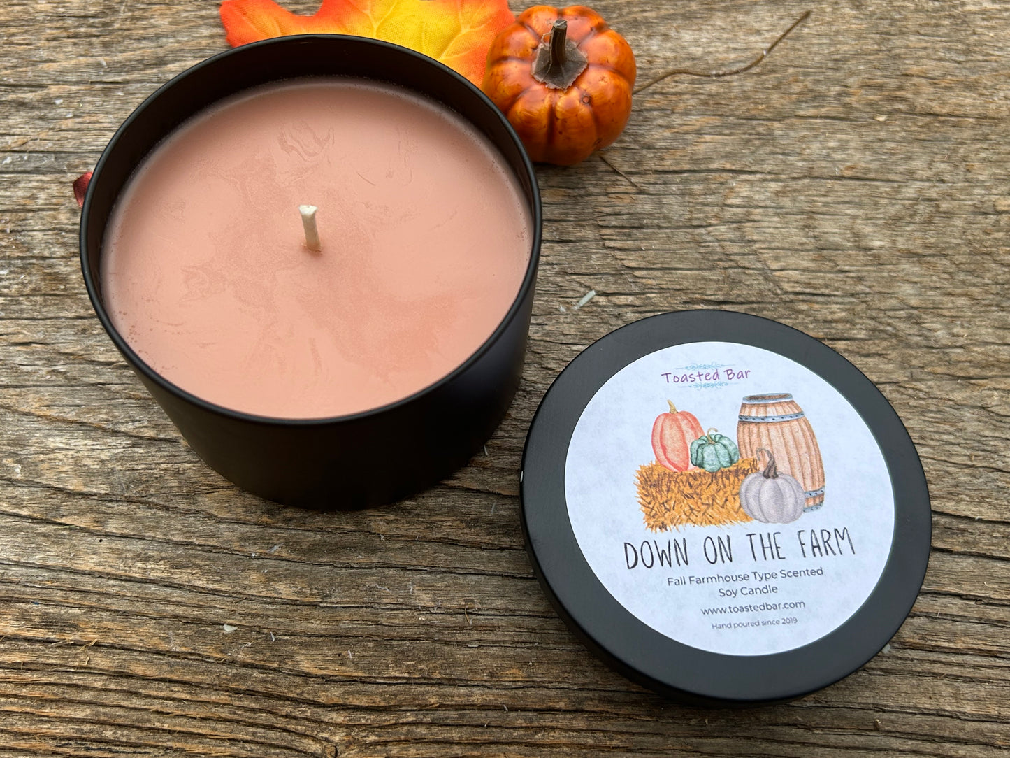 Down on the Farm - Fall Farmhouse Type Scented Soy Candle
