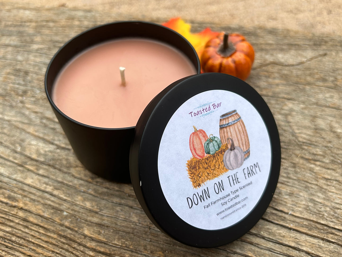 Down on the Farm - Fall Farmhouse Type Scented Soy Candle