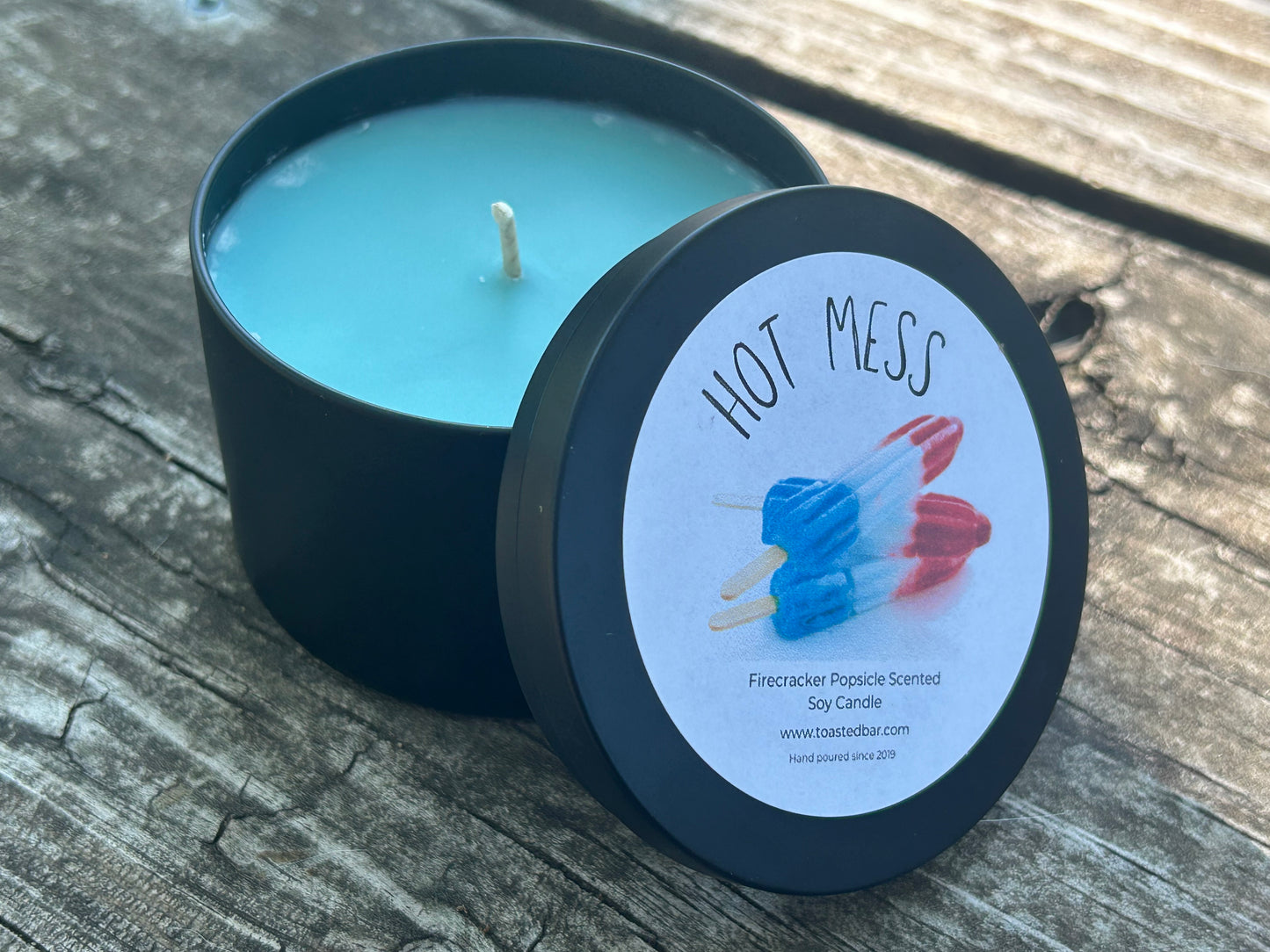 Hot Mess - Firecracker Popsicle Scented Soy Candle