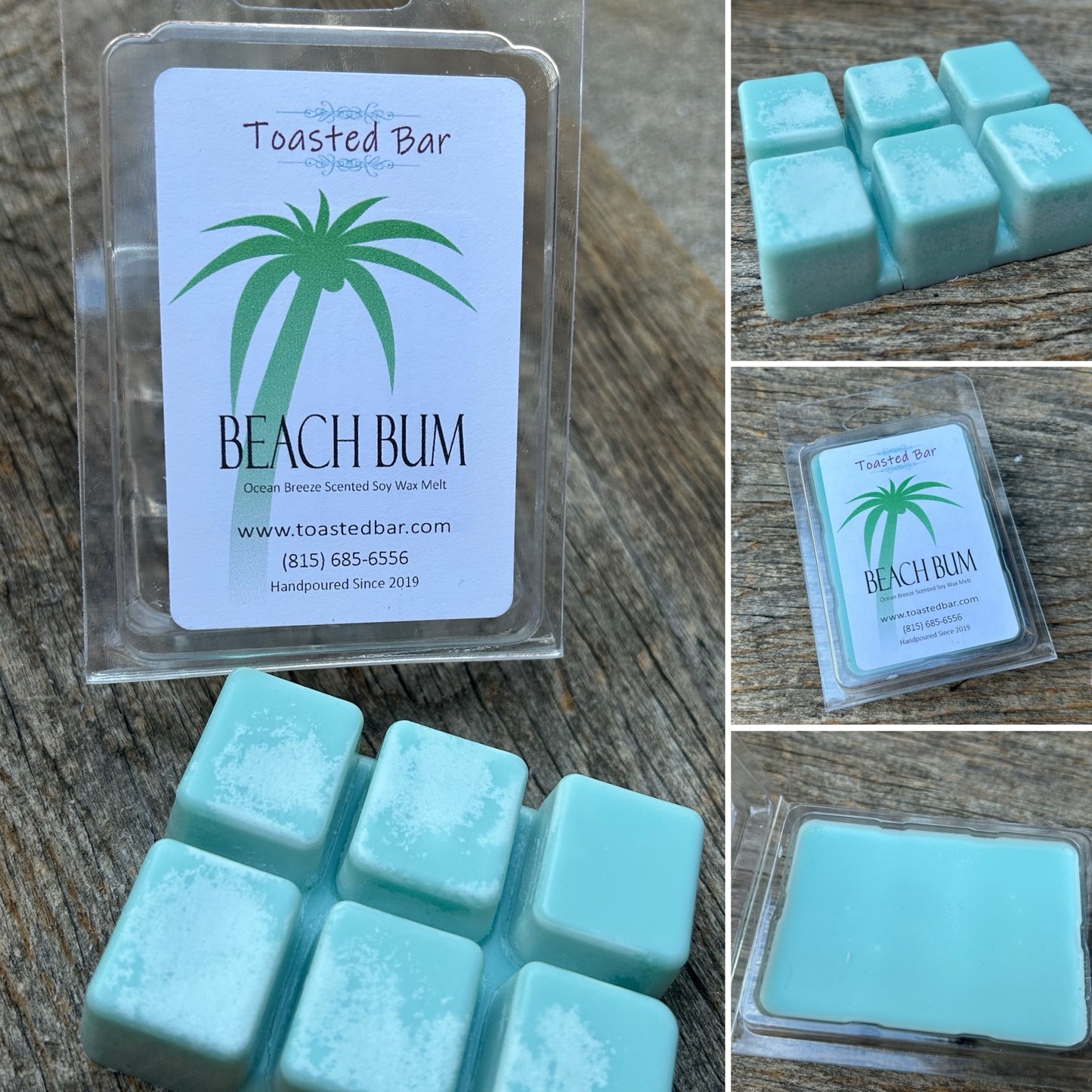 Beach Bum - Ocean Waves Scented Soy Wax Melt image 4
