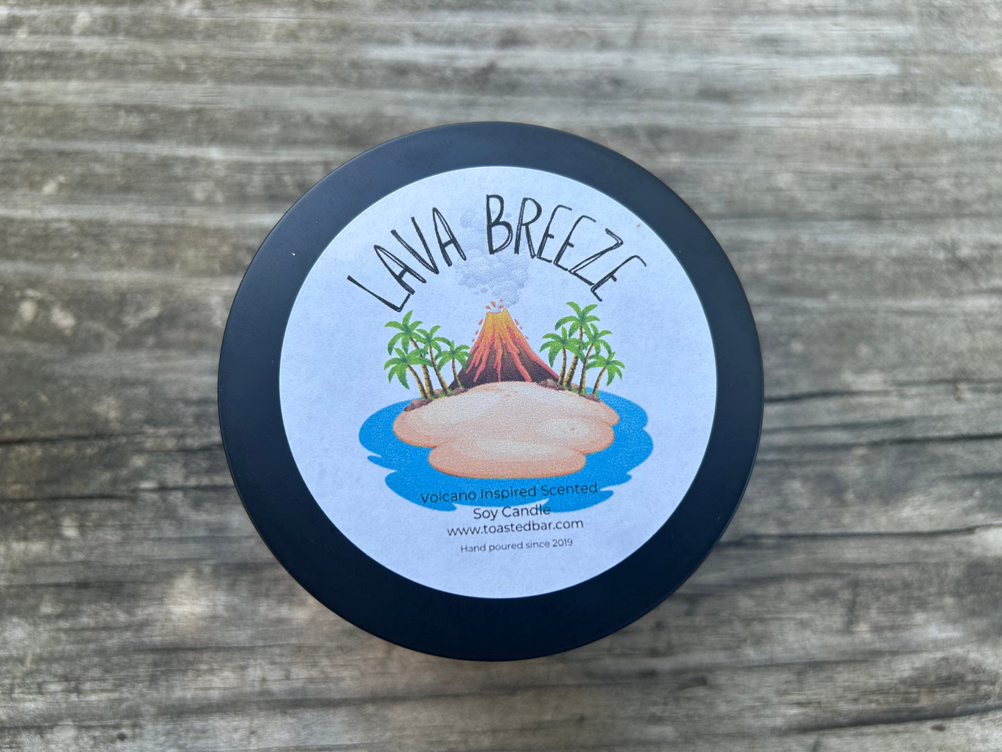Lava Breeze - Volcano Inspired Soy Candle