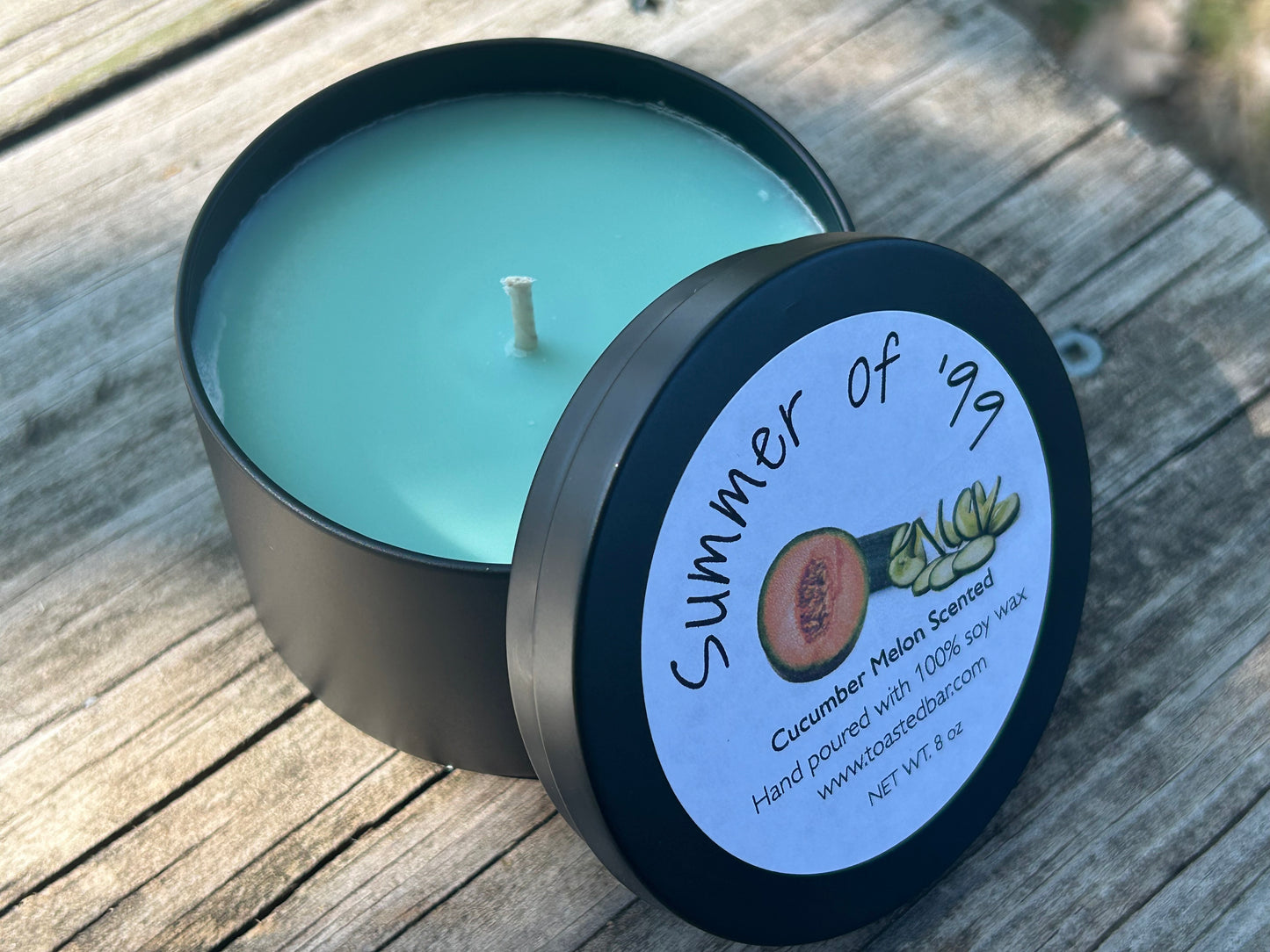 Summer of ‘99 - Cucumber Melon Scented Soy Candle