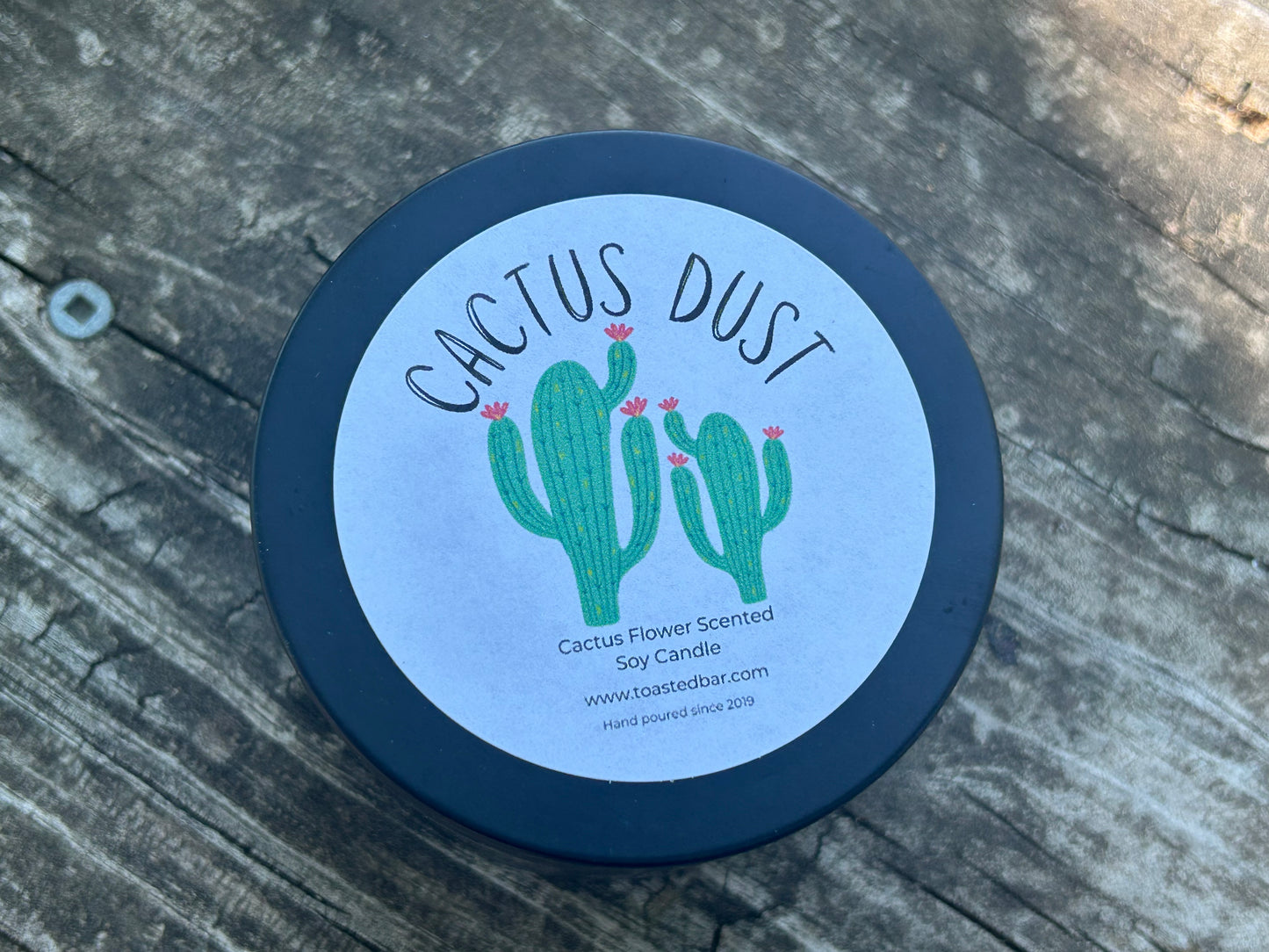 Cactus Dust - Baja Cactus Flower Scented Soy Candle