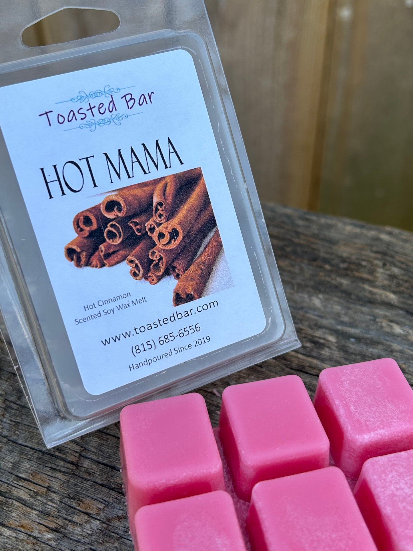 Hot Mama - Hot Cinnamon Scented Soy Wax Melt