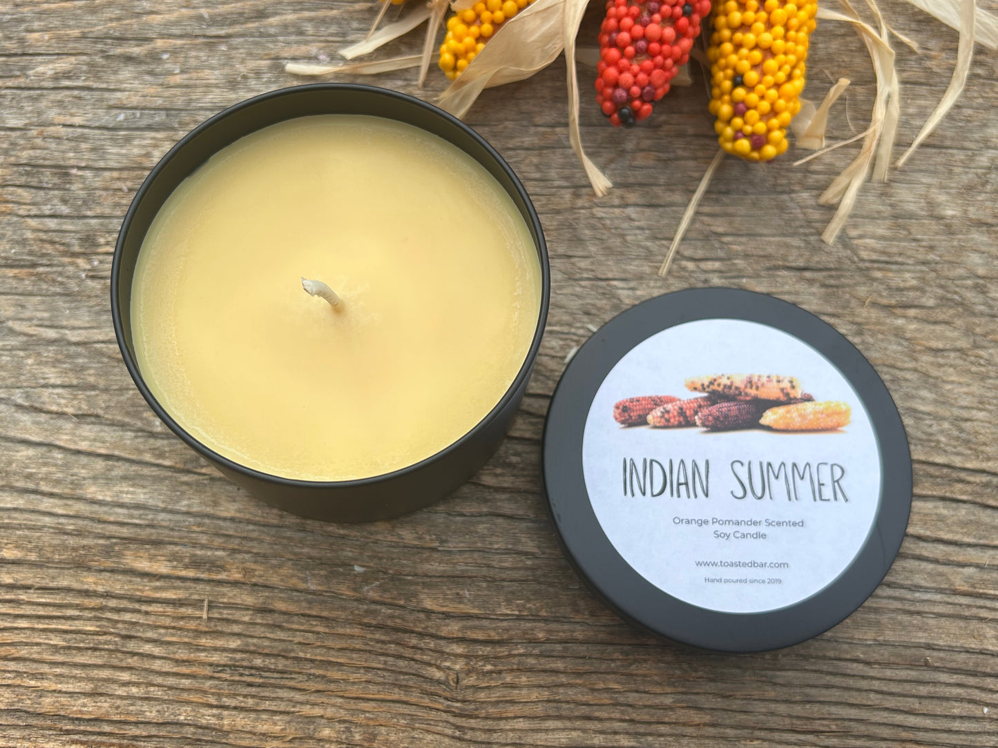 Indian Summer - Orange Pomander Scented Soy Candle