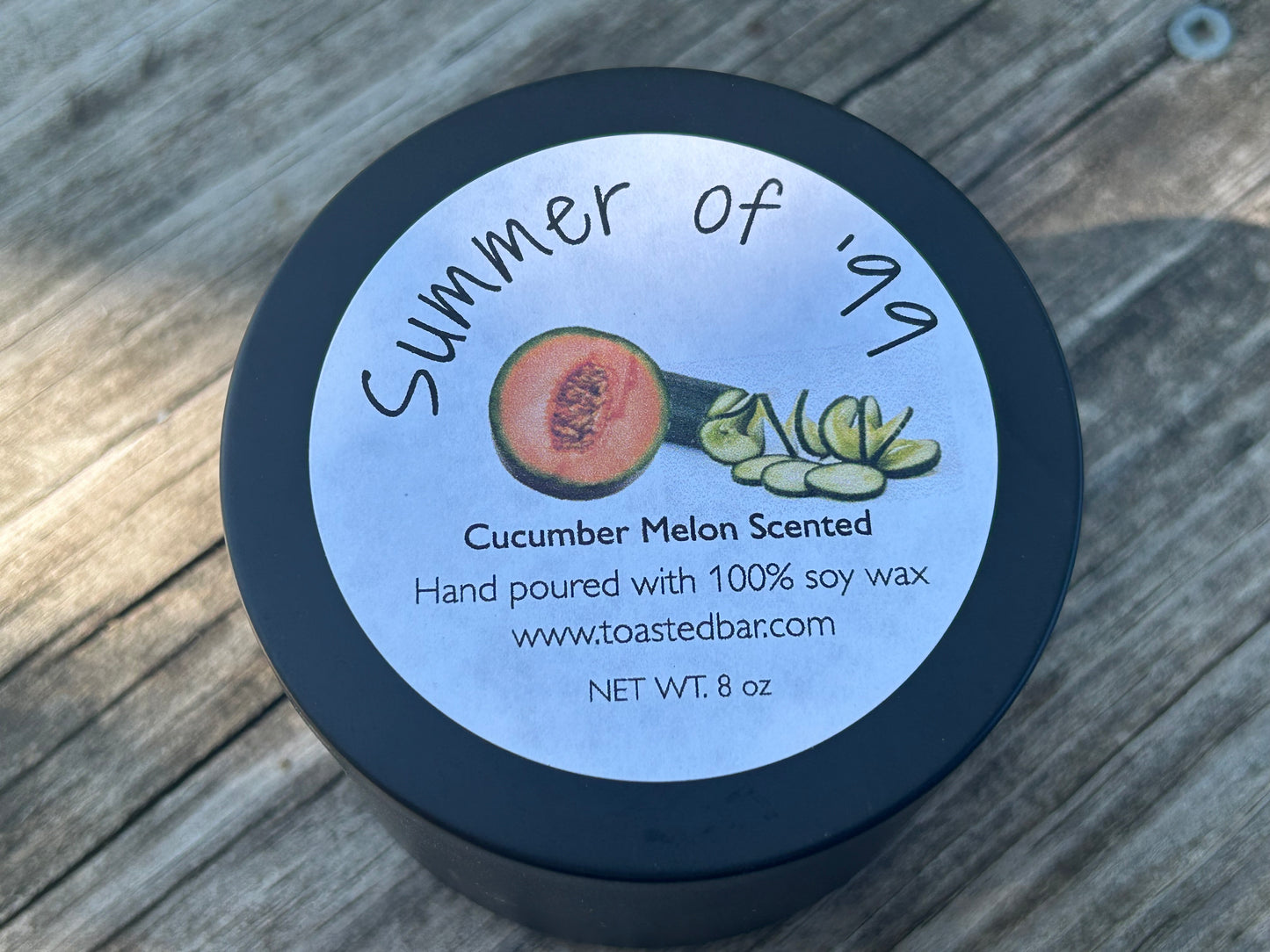 Summer of ‘99 - Cucumber Melon Scented Soy Candle