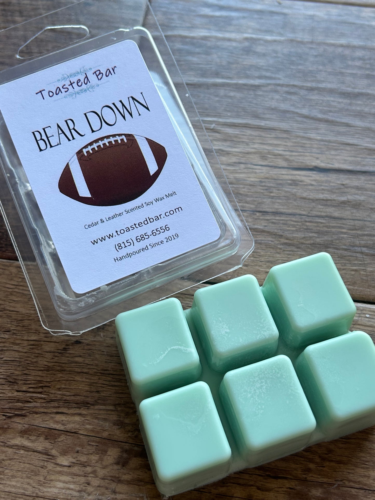 Bear Down - Leather Scented Soy Wax Melt