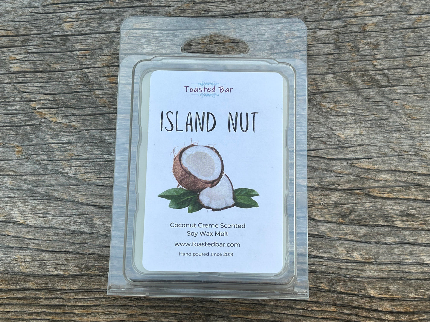 Island Nut - Coconut Scented Soy Wax Melt