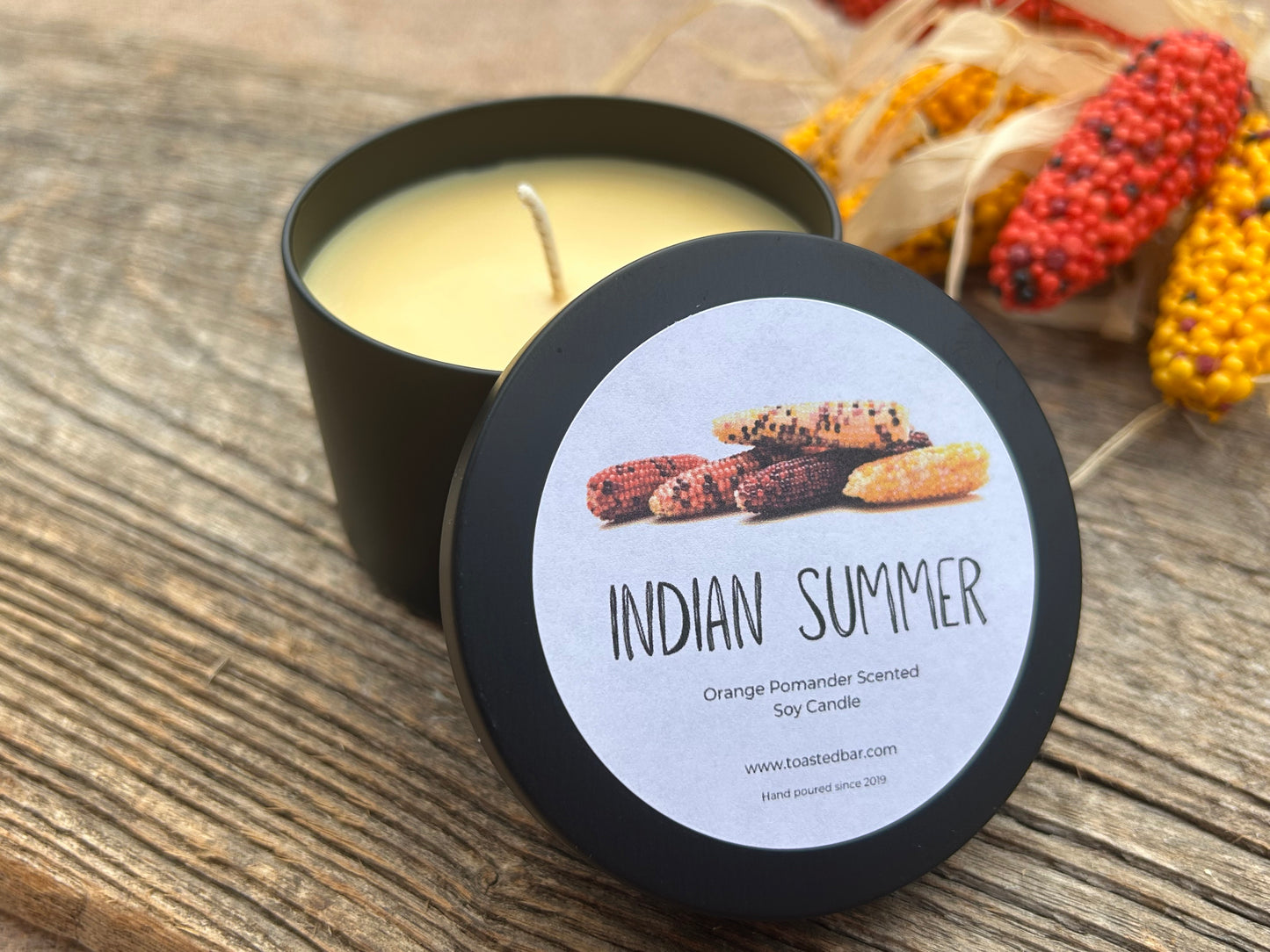 Indian Summer - Orange Pomander Scented Soy Candle