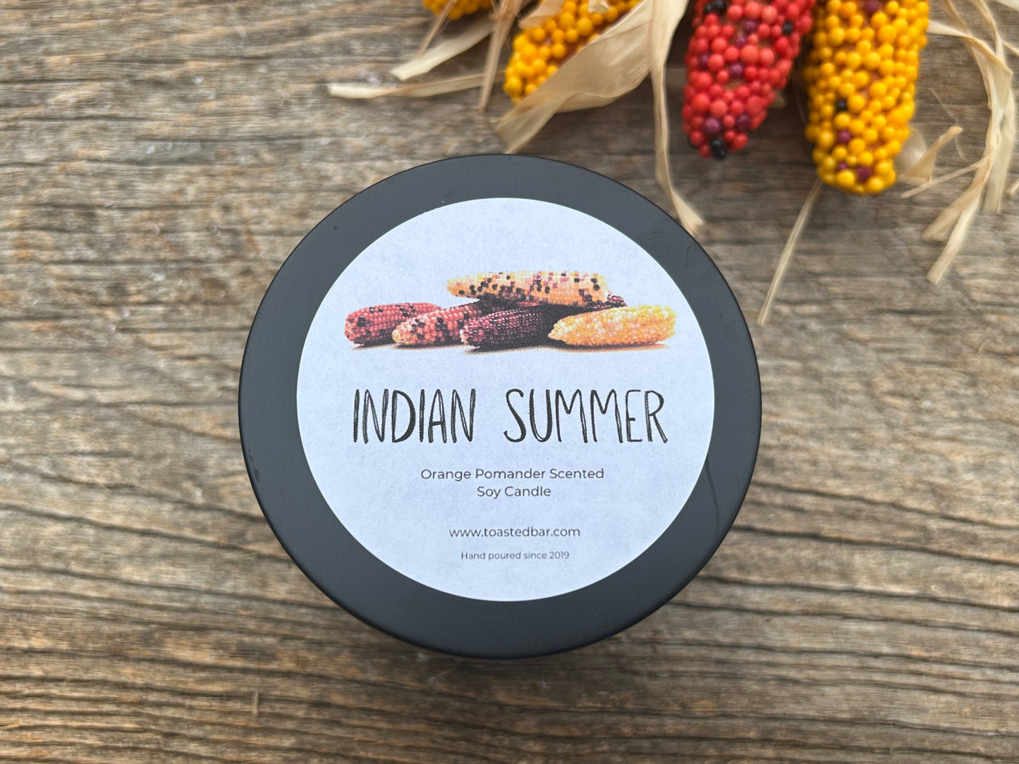 Indian Summer - Orange Pomander Scented Soy Candle