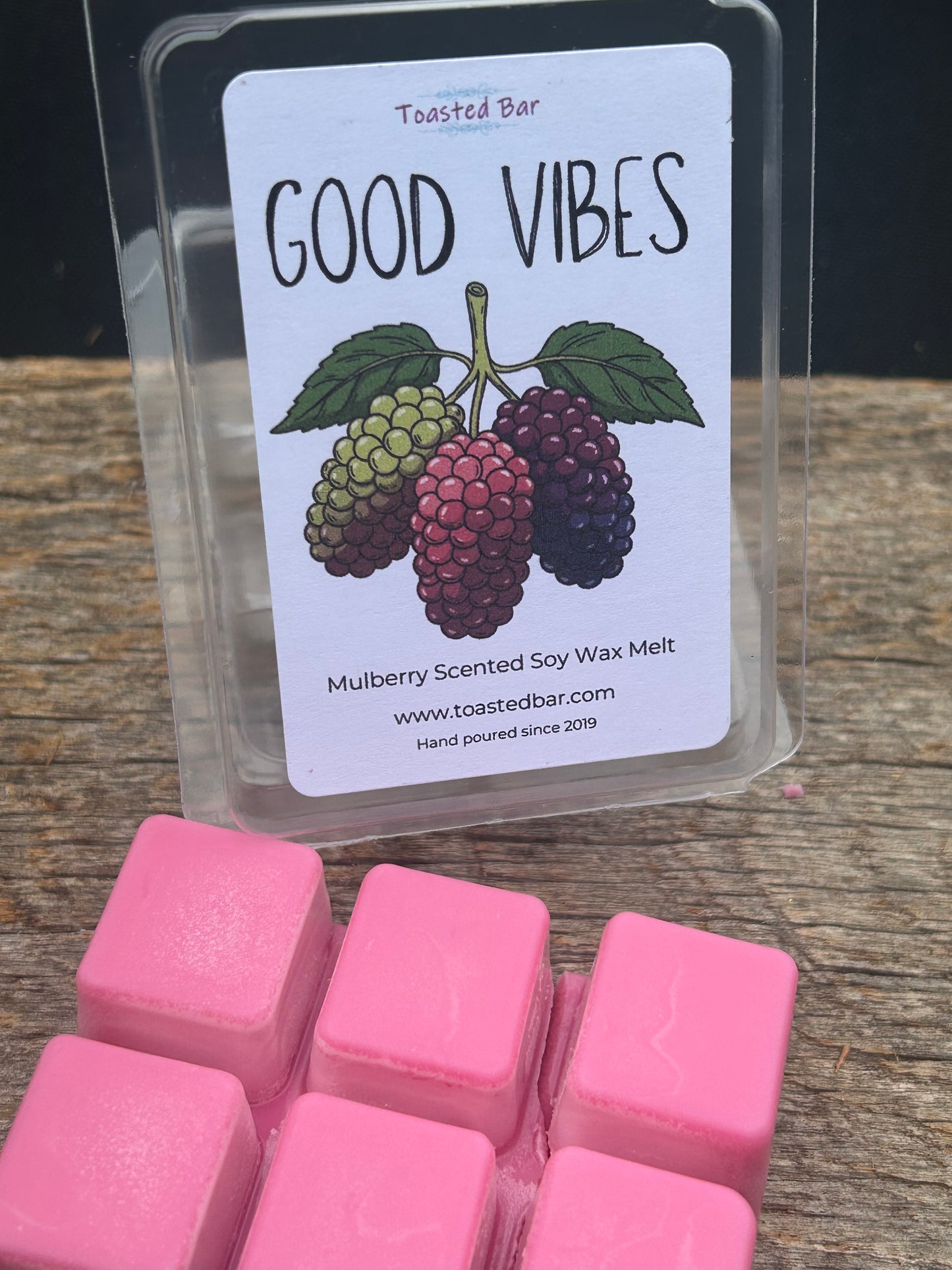 Good Vibes - Mulberry Scented Soy Wax Melt