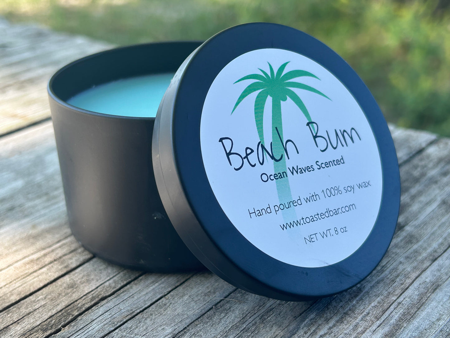 Beach Bum - Ocean Breeze Scented Soy Candle