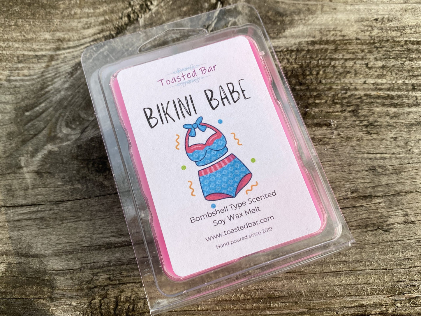 Bikini Babe - Bombshell Type Scented Soy Wax Melt image 0