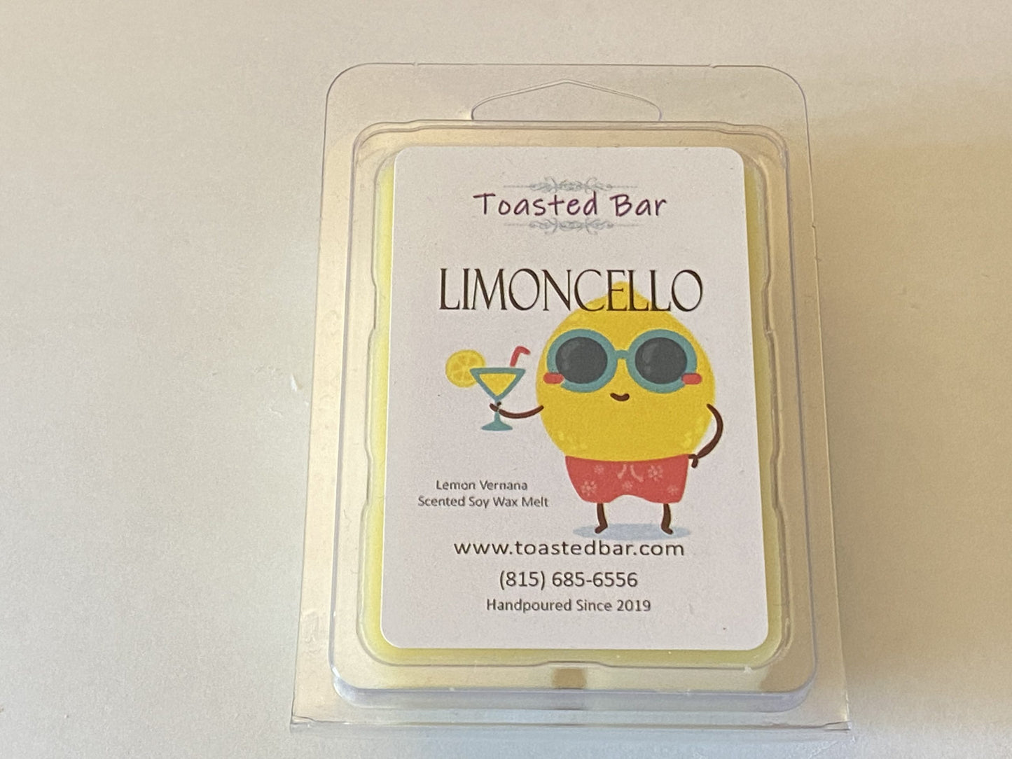 Limoncello - Lemon Verbena Scented Soy Wax Melt image 3