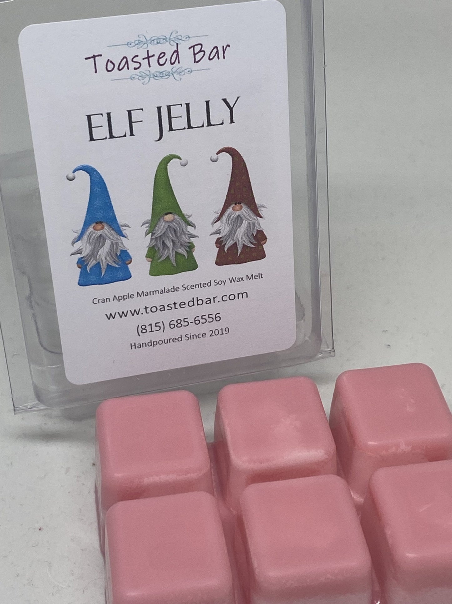 Elf Jelly - Cranberry Apple Marmalade Scented Soy Wax Melt image 5
