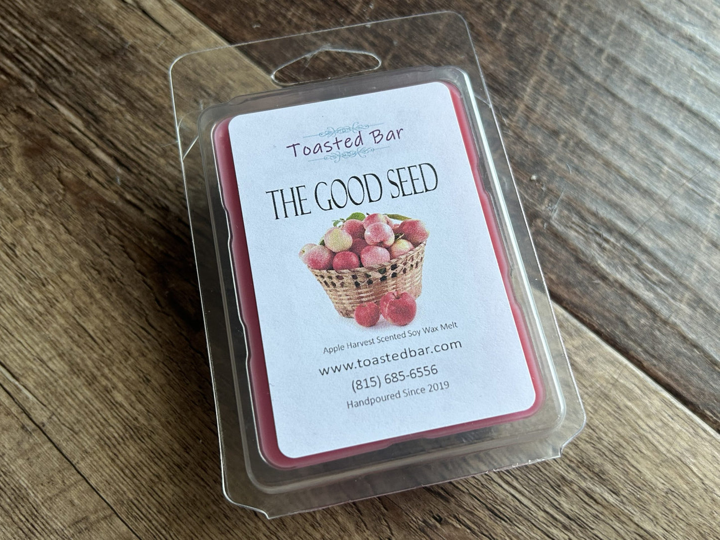 The Good Seed - Apple Harvest Scented Soy Wax Melt image 0