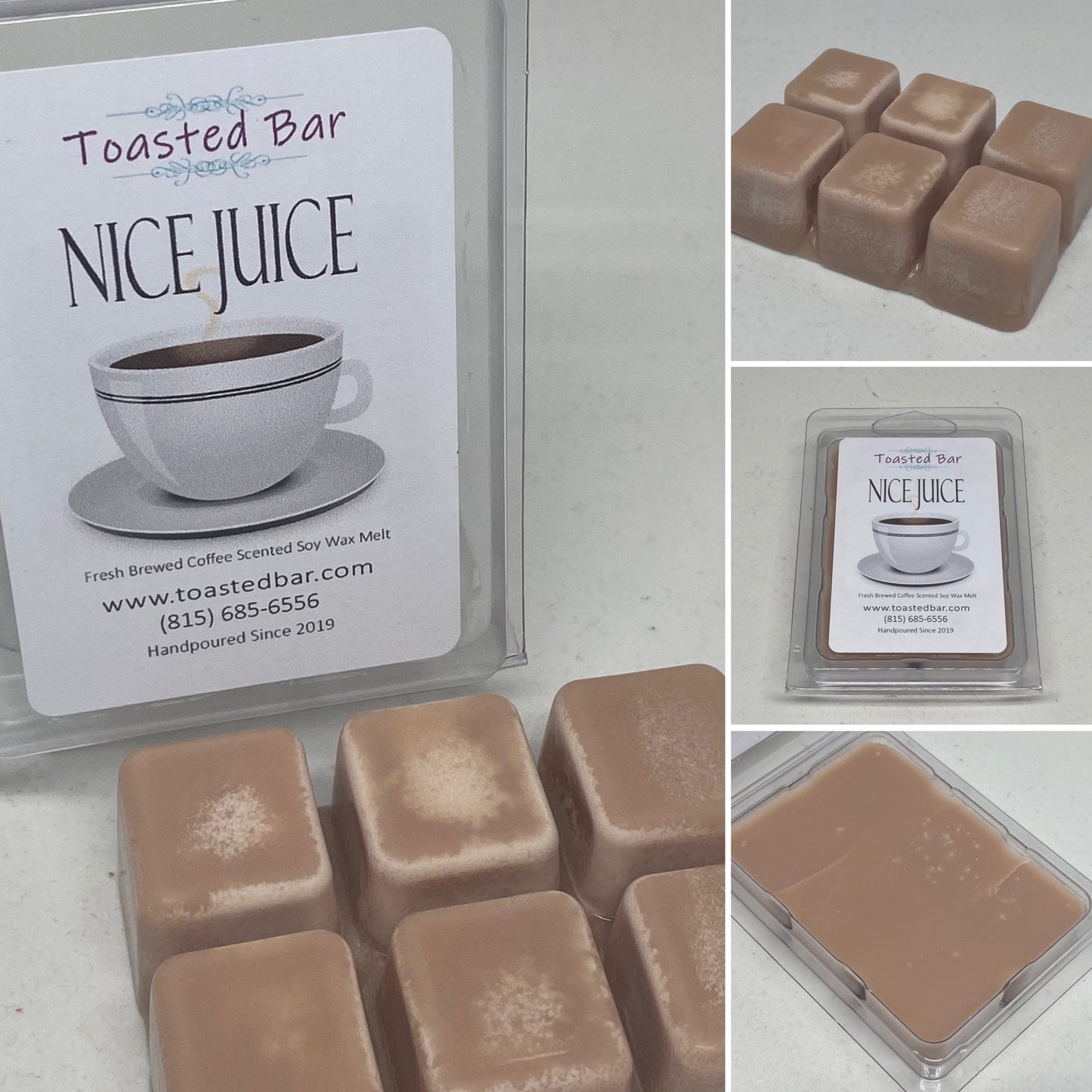 Nice Juice - Fresh Coffee Scented Soy Wax Melt image 7