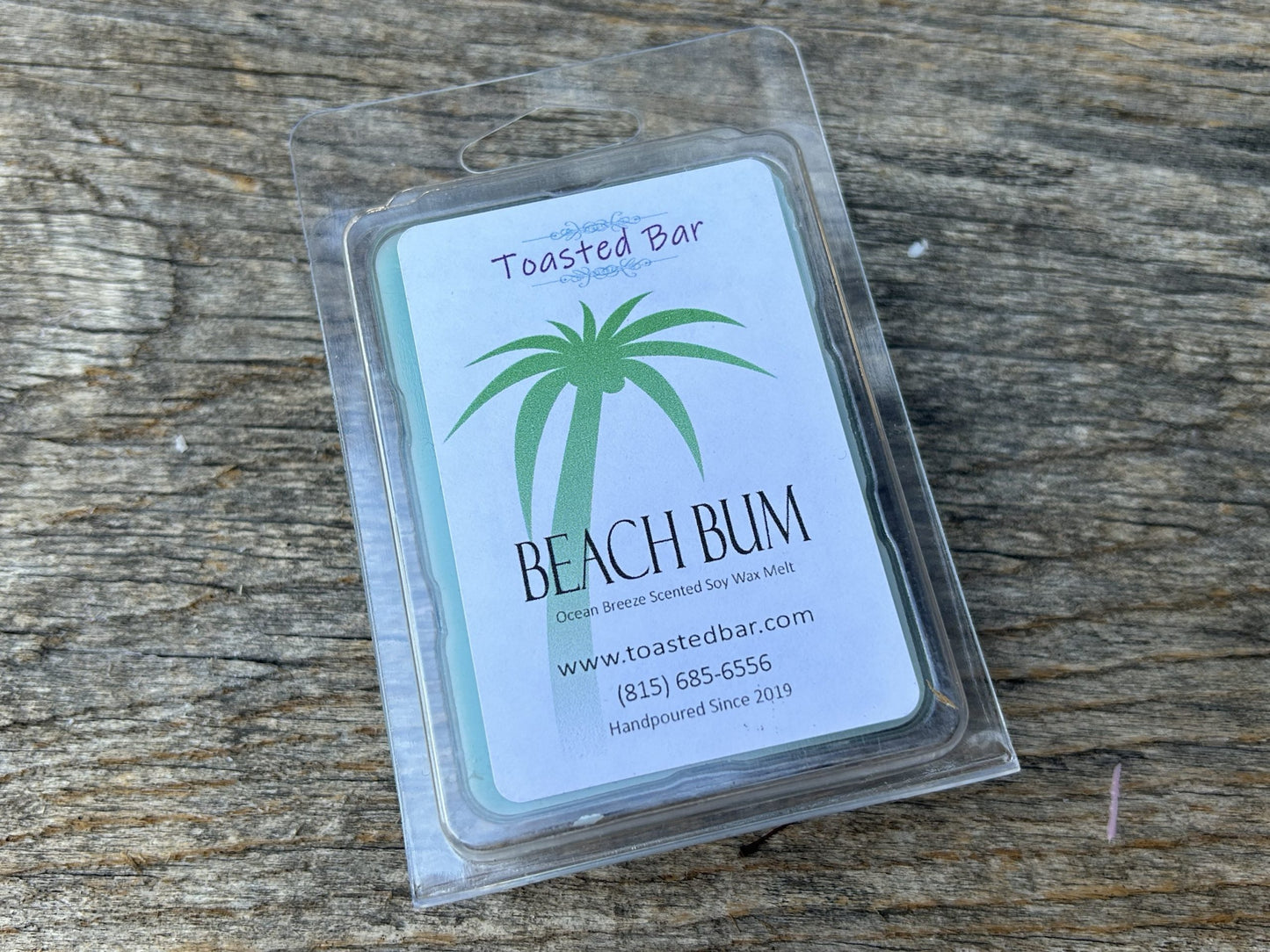 Beach Bum - Ocean Waves Scented Soy Wax Melt image 0