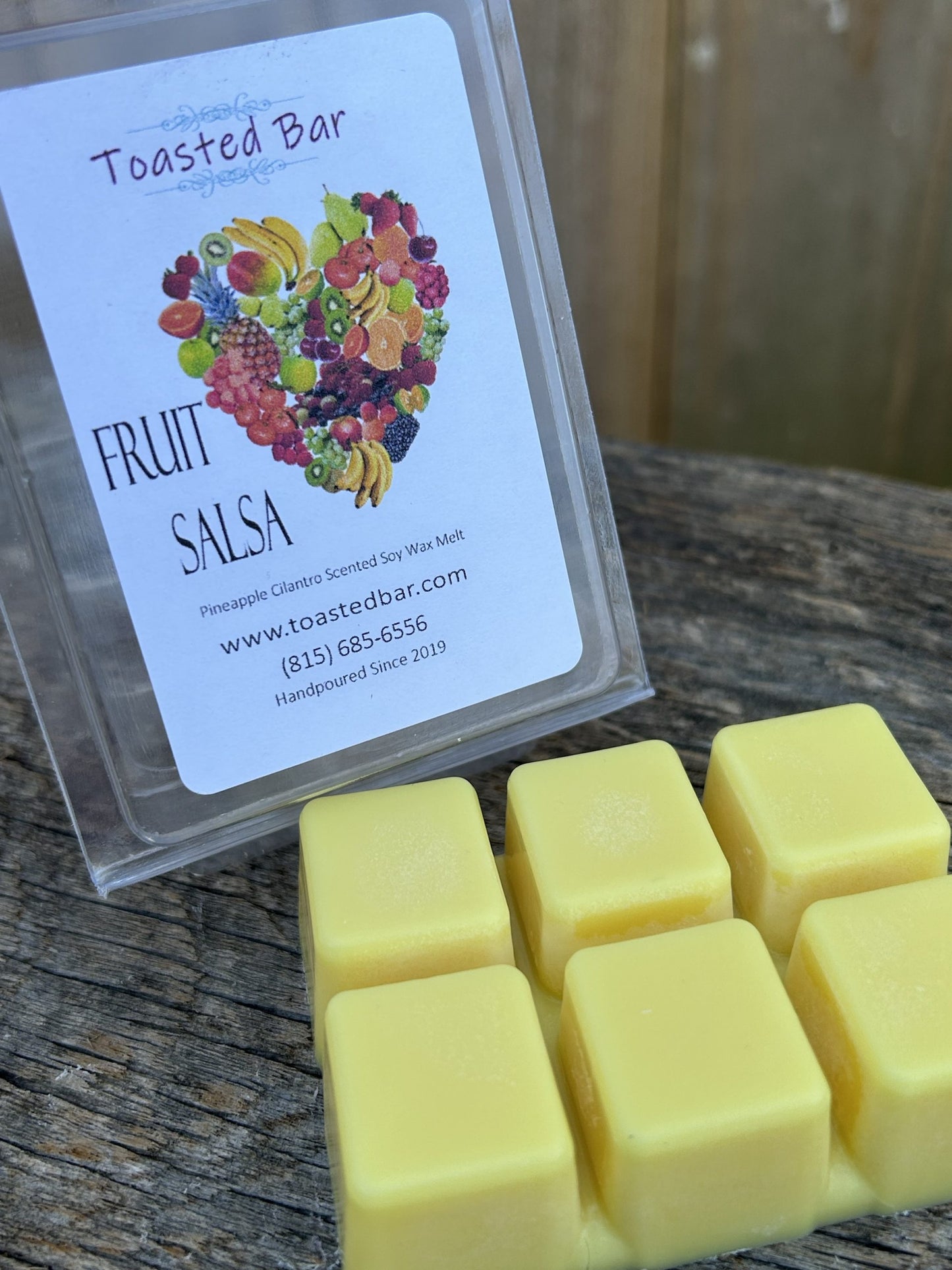 Fruit Salsa - Pineapple Cilantro Scented Soy Wax Melt image 3