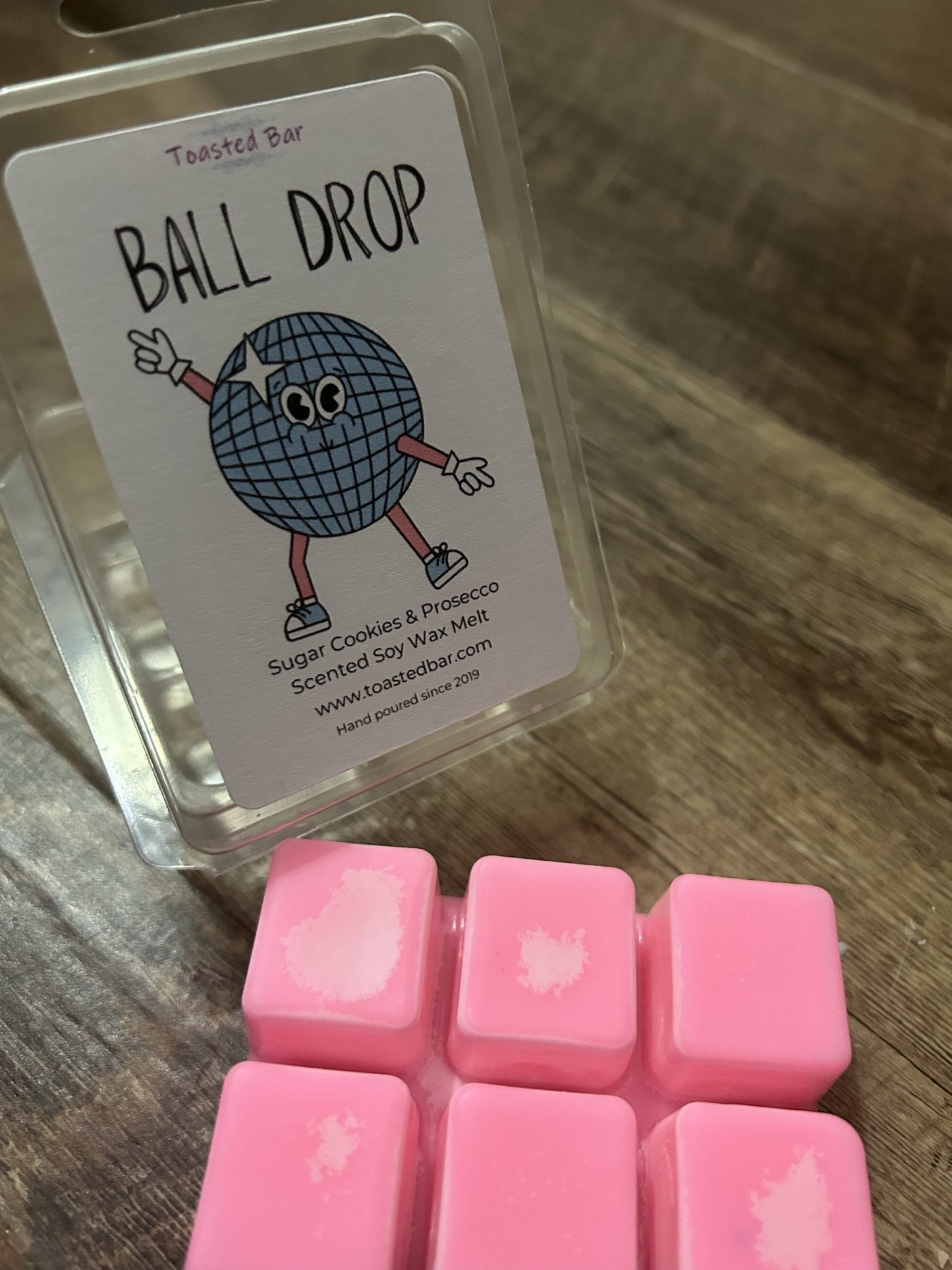 Ball Drop - Sugar Cookies and Prosecco Scented Soy Wax Melt image 2