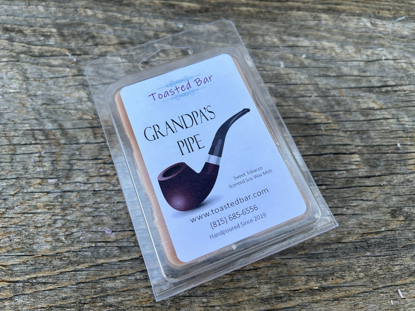 Grandpa's Pipe - Pipe Tobacco Scented Soy Wax Melt image 0