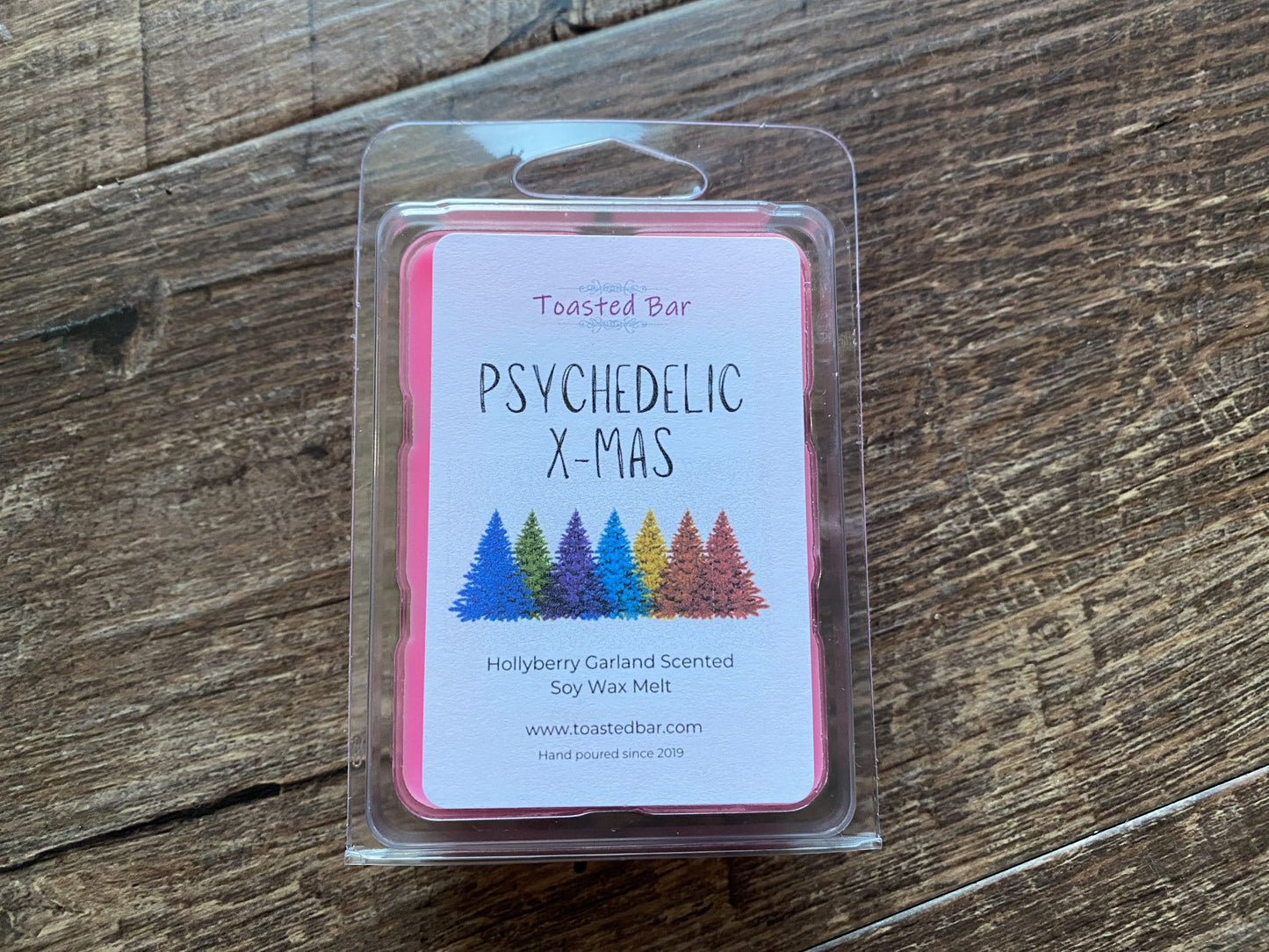 Psychedelic XMas - Hollyberry Garland Scented Soy Wax Melt image 1