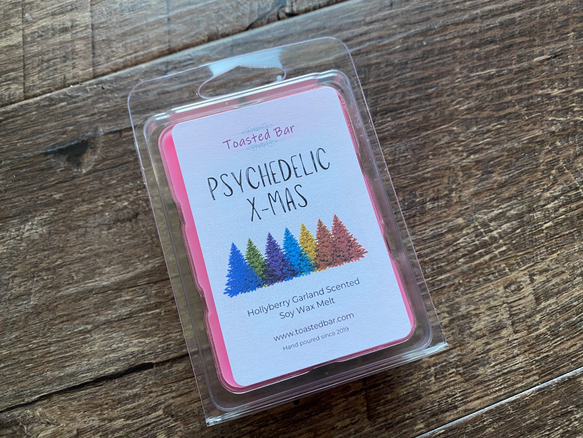 Psychedelic XMas - Hollyberry Garland Scented Soy Wax Melt image 0