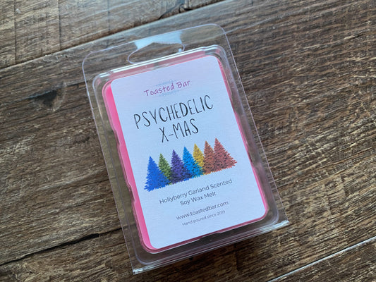 Psychedelic XMas - Hollyberry Garland Scented Soy Wax Melt image 0