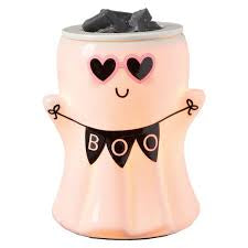 Ghost with Boo Banner Wax Warmer